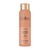 SheaMoisture Body Wash Glowing Radiance - Coconut & Hibiscus with Vitamin C & Songyi Mushroom Extracts - 18 fl oz