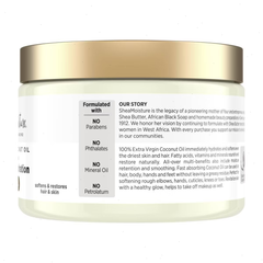 SheaMoisture 100% Extra Virgin Coconut Oil - Body Oil, Skin Care & Hair Moisturizer - 10.1 fl oz